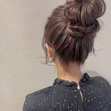 ロングもボブも♡お団子のかわいい簡単アレンジ10選